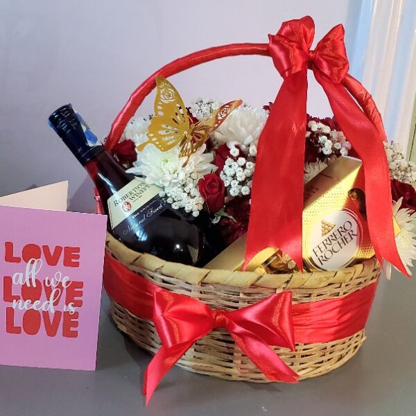 Love basket gift hamper